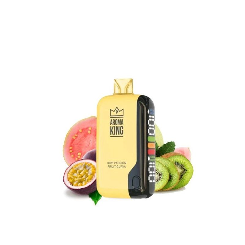 Puff NoNic Galaxy II 20000 Kiwi Passion Fruit Guava - Aroma King (50mg effet) | Bigvapoteur