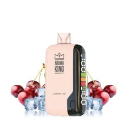 Puff NoNic Galaxy II 20000 Cherry Ice - Aroma King (50mg Effect) | Bigvapoteur