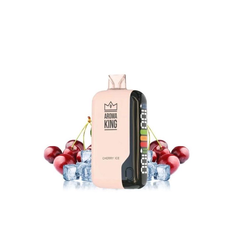Puff NoNic Galaxy II 20000 Cherry Ice - Aroma King (50mg efekt) | Bigvapoteur