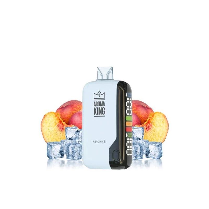 Puff NoNic Galaxy II 20000 Peach Ice - Aroma King (50mg efekt) | Bigvapoteur