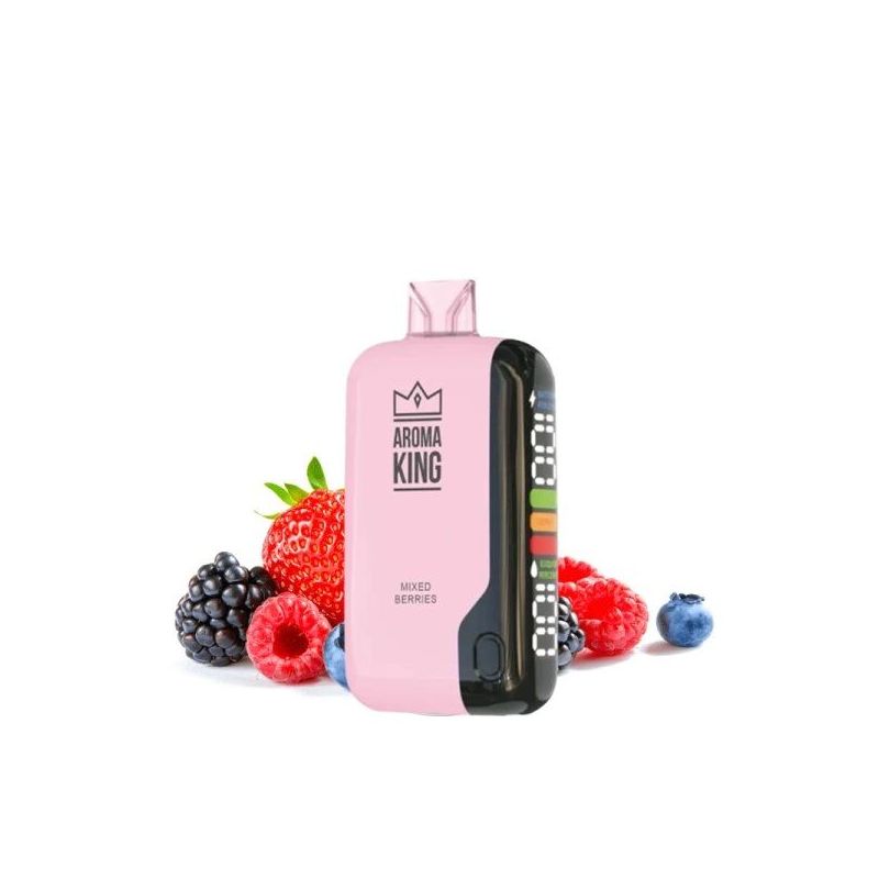 Puff NoNic Galaxy II 20000 Mixed Berries - Aroma King (50mg efekt) | BigVapoteur