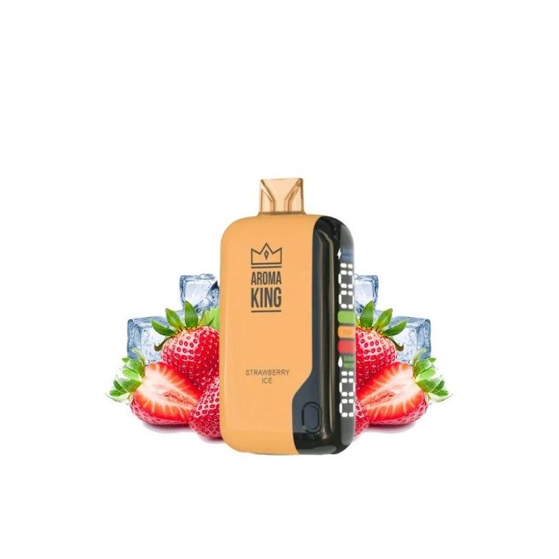 Puff NoNic Galaxy II 20000 Truskawkowy Lód - Aroma King (50mg efekt) | Bigvapoteur