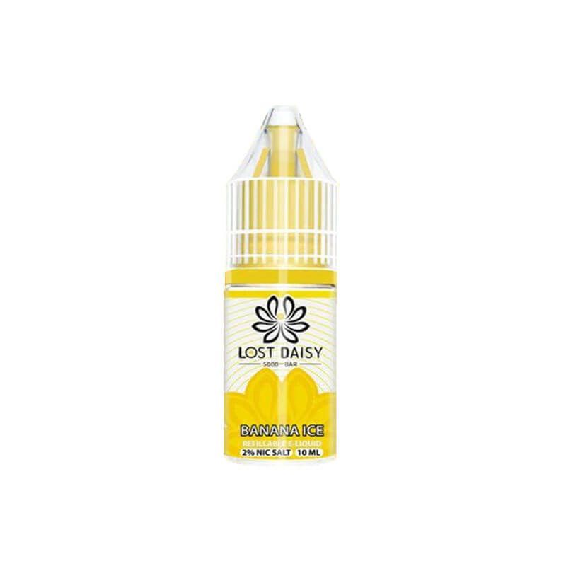 Liquid Lost Daisy Nic Salts 10ml - Banana Ice 20mg | Bigvapoteur