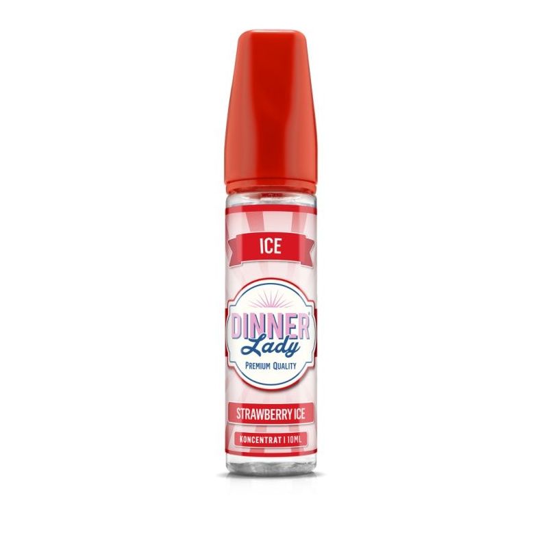 Longfill Dinner Lady - Fraise Glacée 10/60ml | Bigvapoteur