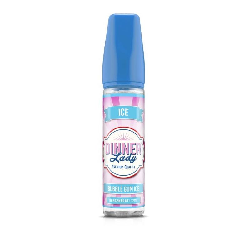 Longfill Dinner Lady - Bubble Gum Ice 12/60ml | Bigvapoteur
