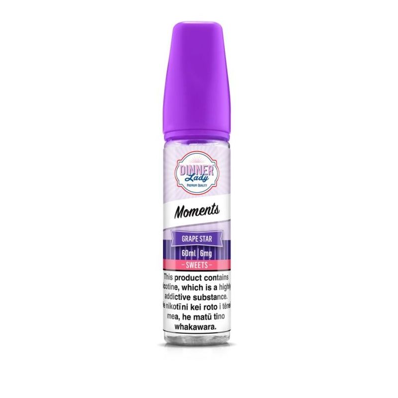 Longfill Dinner Lady - Grape Star 18/60ml | Bigvapoteur