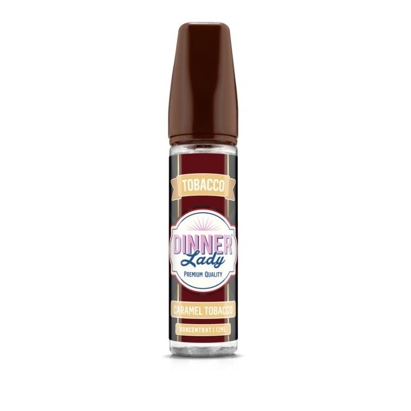 Longfill Dinner Lady - Caramel Tabac 12/60ml | Bigvapoteur