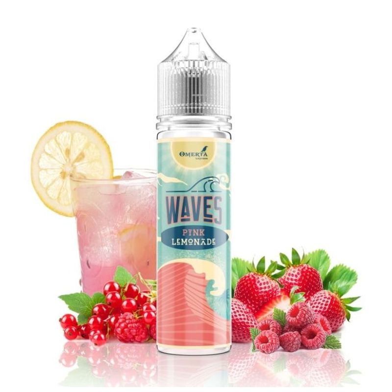 Longfill Omerta - Waves Pink Lemonade 10/60ml | Bigvapoteur