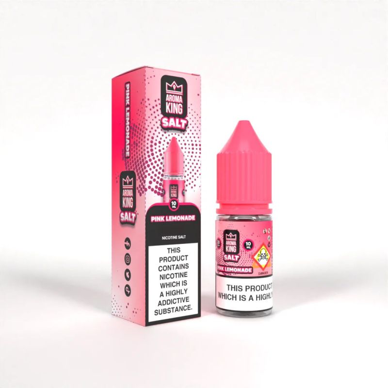 Aroma King Salt E-liquid - Pink Lemonade 20mg 10ml | BigVapoteur