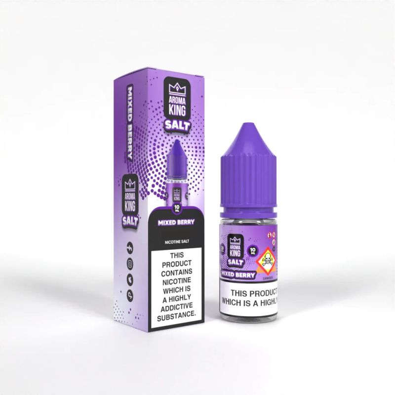 Aroma King Salt E-liquid - Mixed Berry 20mg 10ml | BigVapoteur