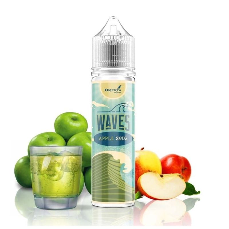 Longfill Omerta - Waves Apple Soda 10/60ml | Bigvapoteur