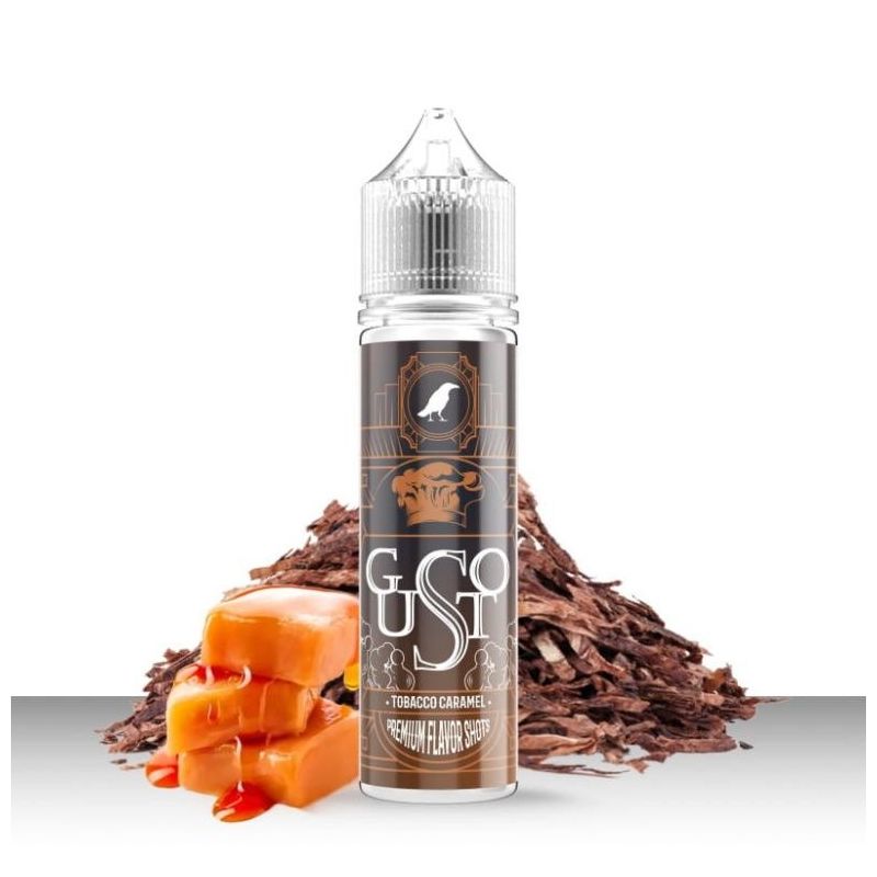 Longfill Omerta – Gusto Tabacco Caramel 10/60ml | Bigvapoteur