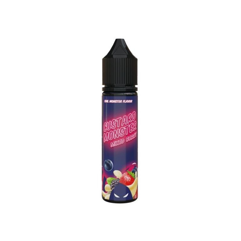 Longfill MVP Custard Monster - Mieszane Owoce Leśne z Budyniem 15/60ml | Bigvapoteur
