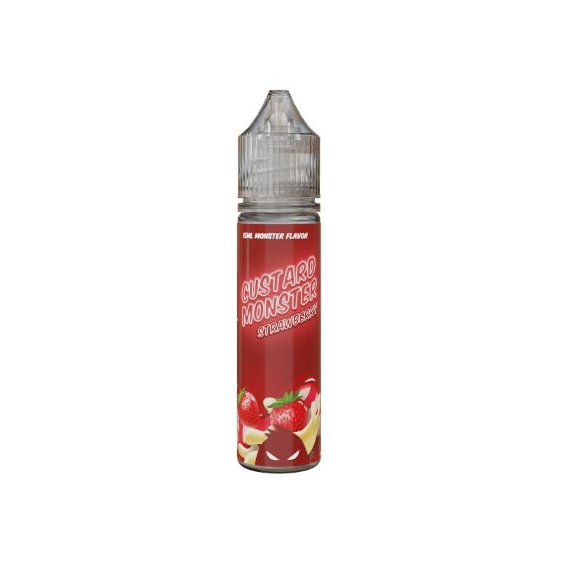 Longfill MVP Custard Monster - Truskawkowy Budyń 15/60ml | Bigvapoteur