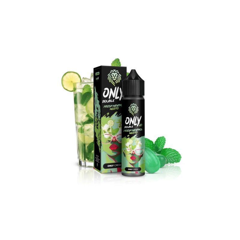 Only Double - Fresh Menthol Mojito 6/60ml | Bigvapoteur