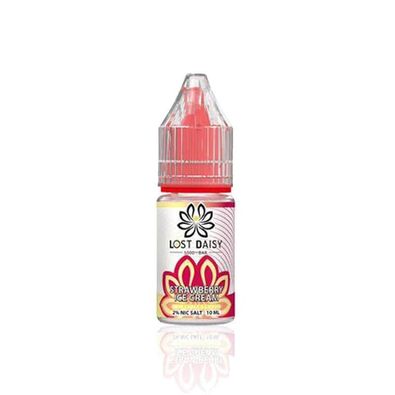 Liquid Lost Daisy Sels de Nicotine 10ml - Fraise Glacée 20mg | Bigvapoteur