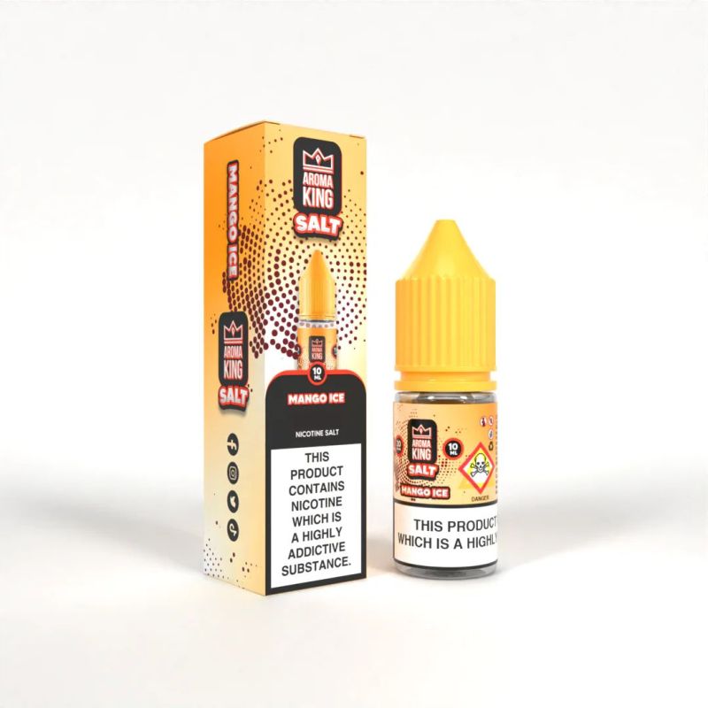 Liquid Aroma King Sól Nikotynowa - Mango Ice 20mg 10ml | Bigvapoteur