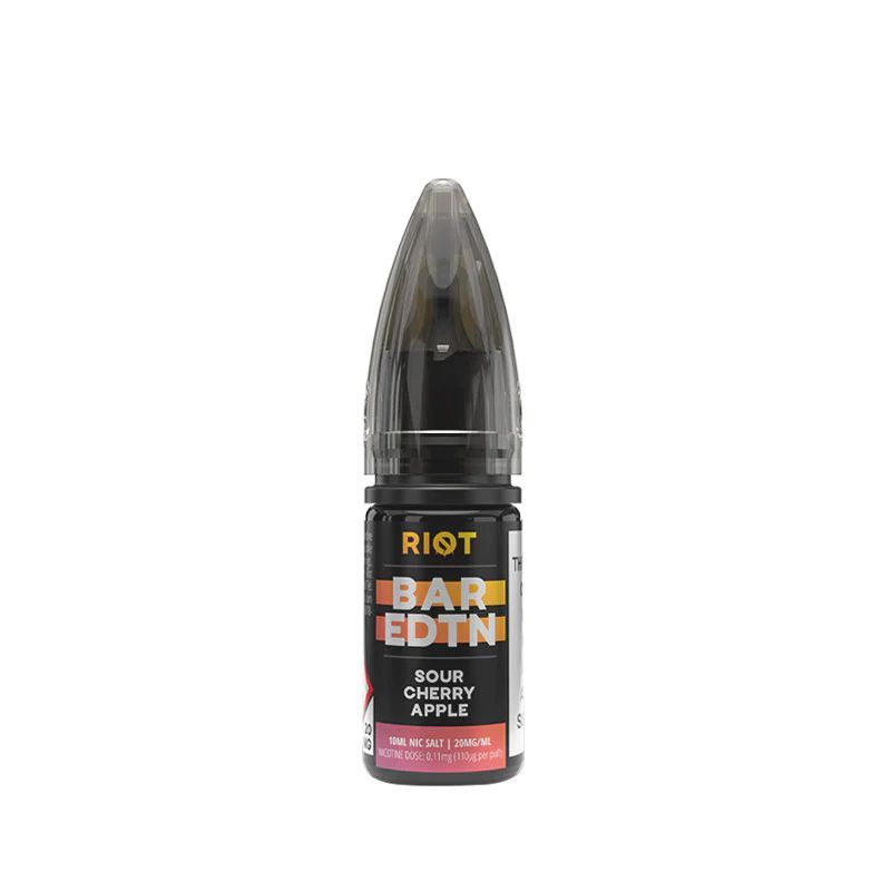 Liquid Riot Squad BAR EDTN 10ml - Kwaśna Wiśnia Jabłko 20mg | Bigvapoteur