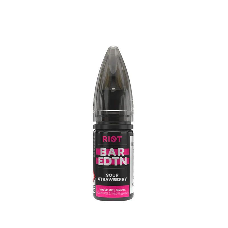 Liquid Riot Squad BAR EDTN 10ml - Kwaśna Truskawka 20mg | Bigvapoteur