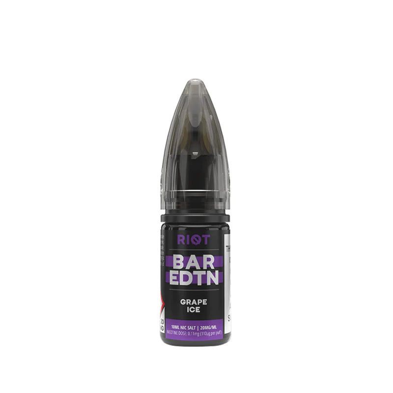Liquid Riot Squad BAR EDTN 10ml - Grape Ice 20mg | Bigvapoteur
