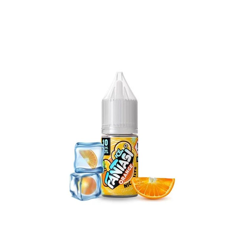 Liquid Fantasi Nic Salts 10ml - Pomarańczowy Lód 20mg | Bigvapoteur