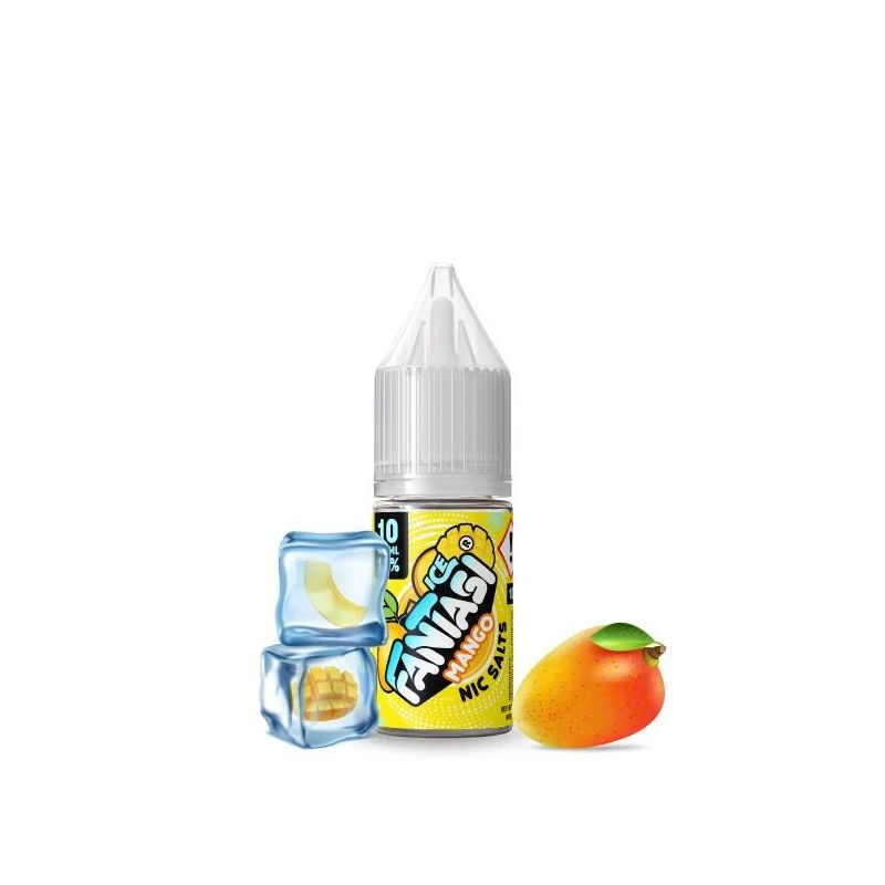Liquid Fantasi Nic Salts 10ml - Mango Ice 20mg | Bigvapoteur