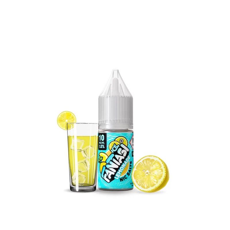 Liquid Fantasi Nic Salts 10ml - Lemonade Ice 20mg | Bigvapoteur