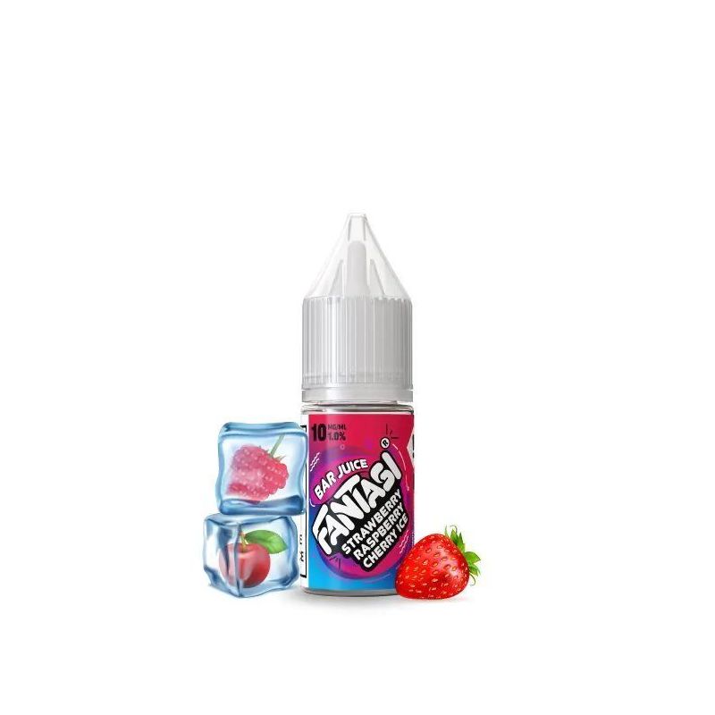 Liquid Fantasi Sel de Nicotine 10ml - Fraise Framboise & Cerise Glacée 20mg | Bigvapoteur
