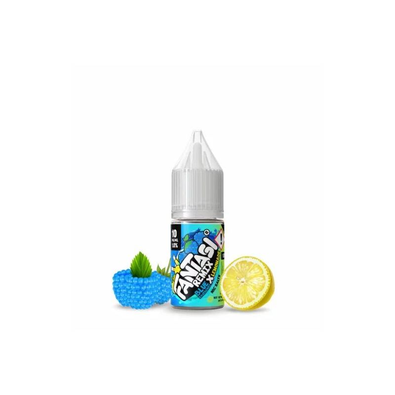 Liquid Fantasi Sel de Nicotine 10ml - Blue Raspberry X Limonade 20mg | Bigvapoteur