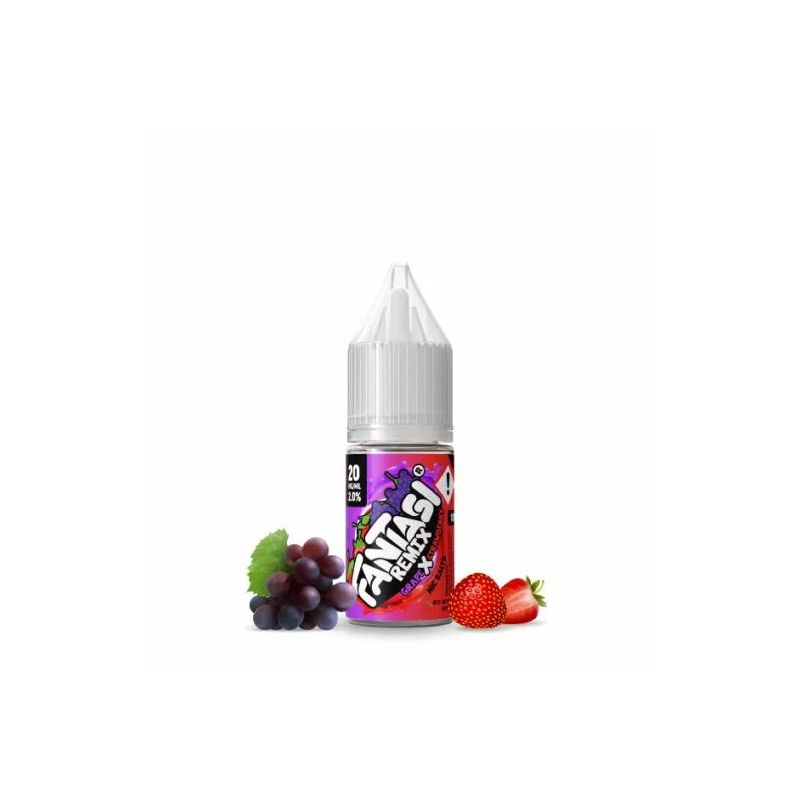 Liquid Fantasi Sel de Nicotine 10ml - Raisin x Fraise 20mg | Bigvapoteur