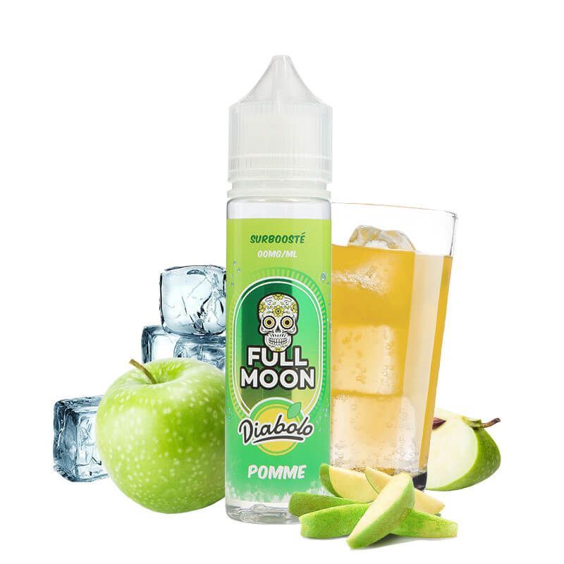 Premix Full Moon - Diabolo Pomme 50/60ml | BigVapoteur