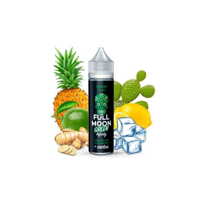 Premix Full Moon - Green Infinity 50/60ml | BigVapoteur