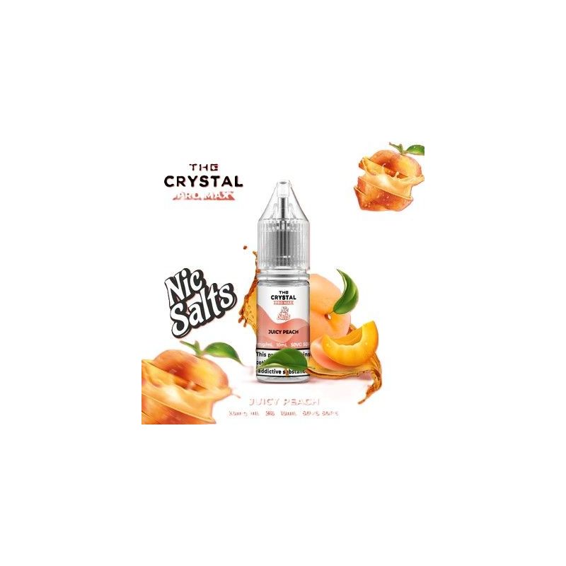 Liquid Crystal Promax Salt - Juicy Peach 20mg 10ml | Bigvapoteur
