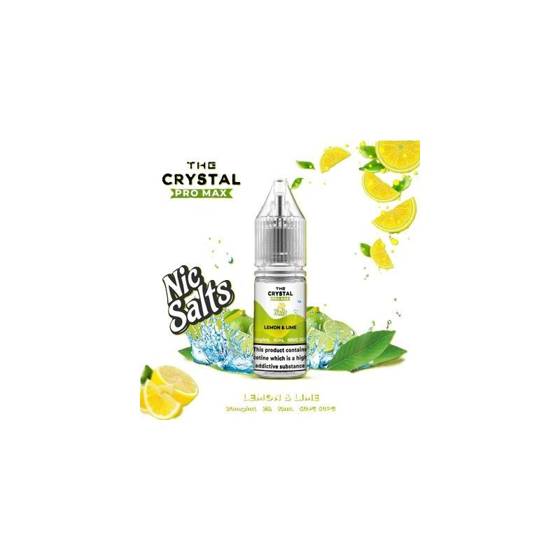Liquid Crystal Promax Salt - Lemon Lime 20mg 10ml | Bigvapoteur