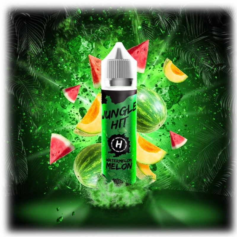 Jungle Throat hit - Watermelon Melon Flavor 10ml (120ml) | BigVapoteur