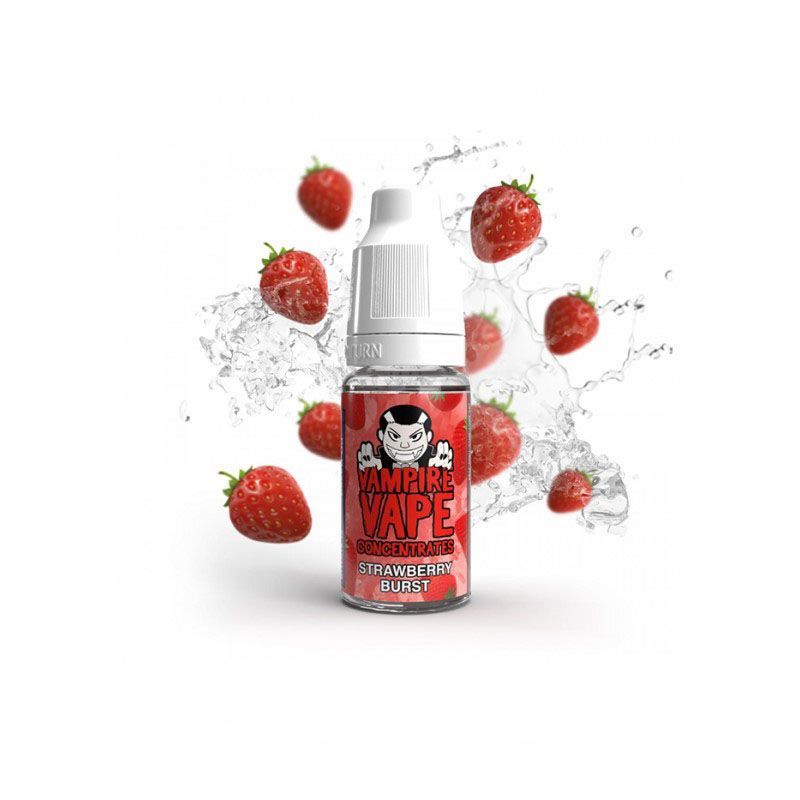 Vampire Vape - Strawberry Burst Flavor 10ml | BigVapoteur