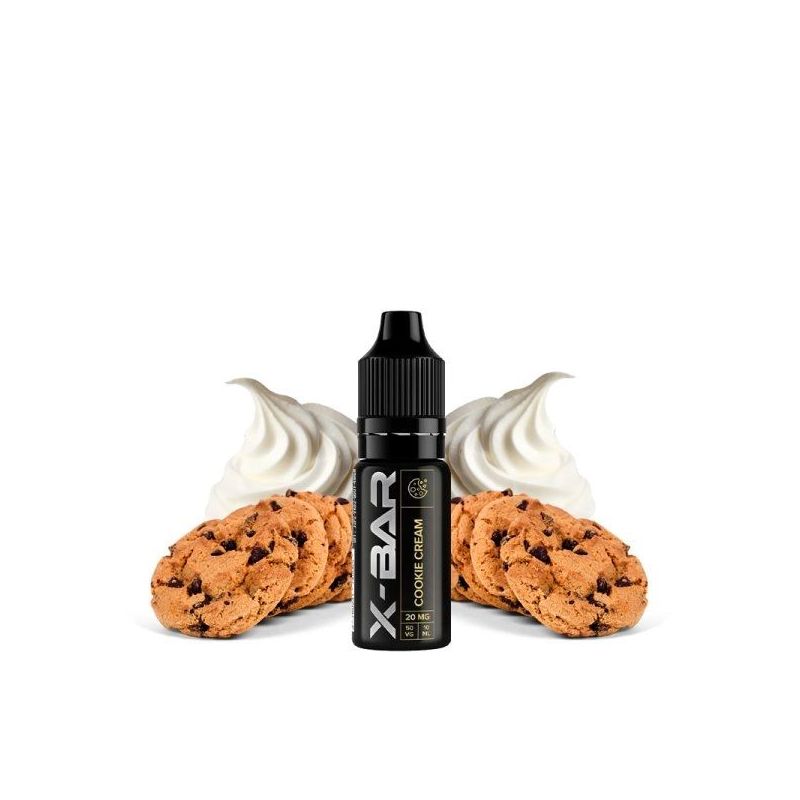 Liquid X-Bar Salt 20mg - Cookie Cream | Bigvapoteur