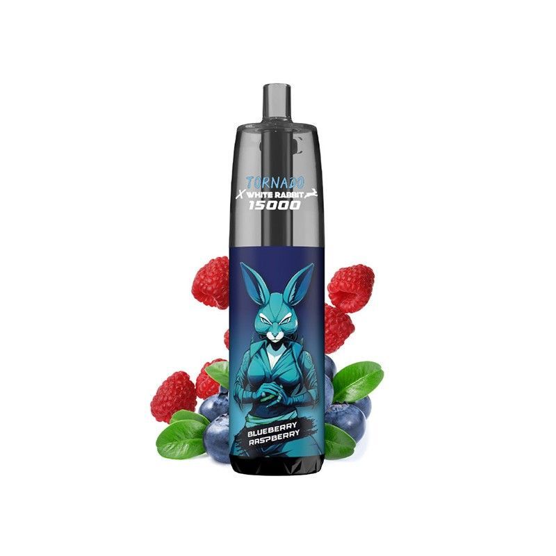 Tornado X White Rabbit 15000 Bouffées 20mg - Myrtille Framboise | Bigvapoteur