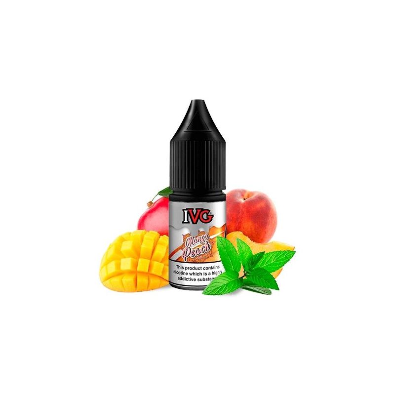 Liquid IVG Salt - Mangue Pêche 20mg 10ml | Bigvapoteur