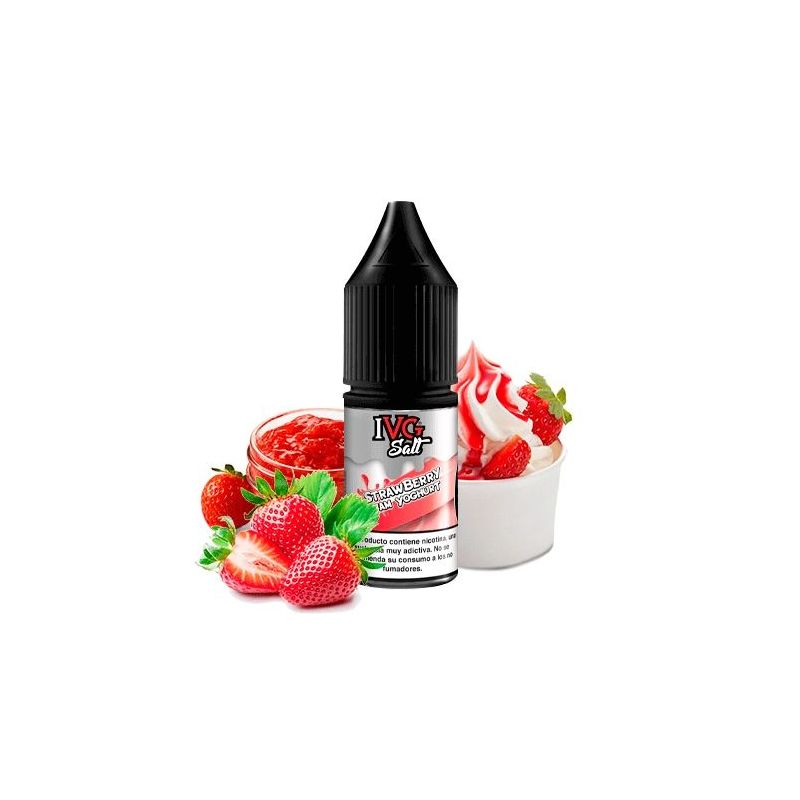 Liquid IVG Salt - Strawberry Jam Yogurt 20mg 10ml | Bigvapoteur