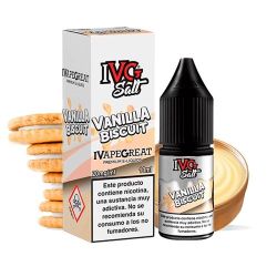 Liquid IVG Salt - Biscuit Vanille 20mg 10ml | Bigvapoteur