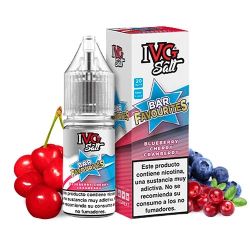 Liquid IVG Favourite Bar Salts - Myrtille Cerise Canneberge 20mg 10ml | Bigvapoteur