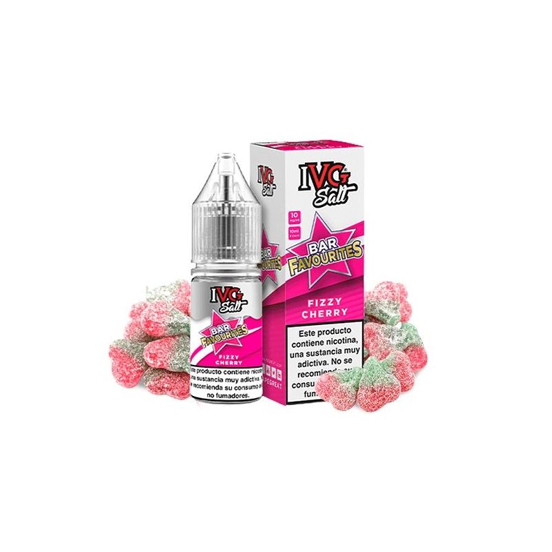 Liquid IVG Favourite Bar Salts - Cerise Pétillante 20mg 10ml | Bigvapoteur