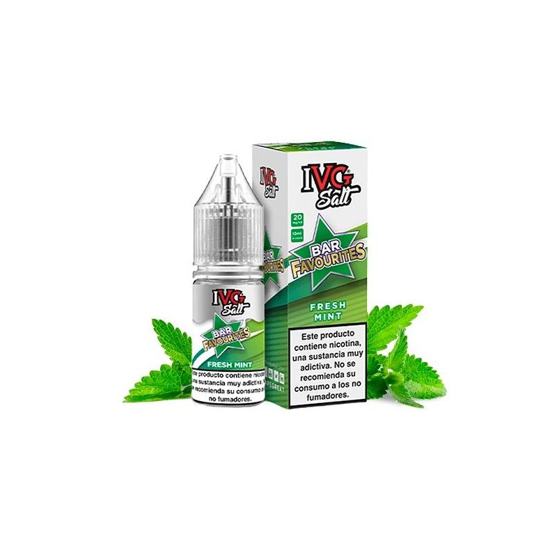 Liquid IVG Favourite Bar Salts - Fresh Mint 20mg 10ml | Bigvapoteur