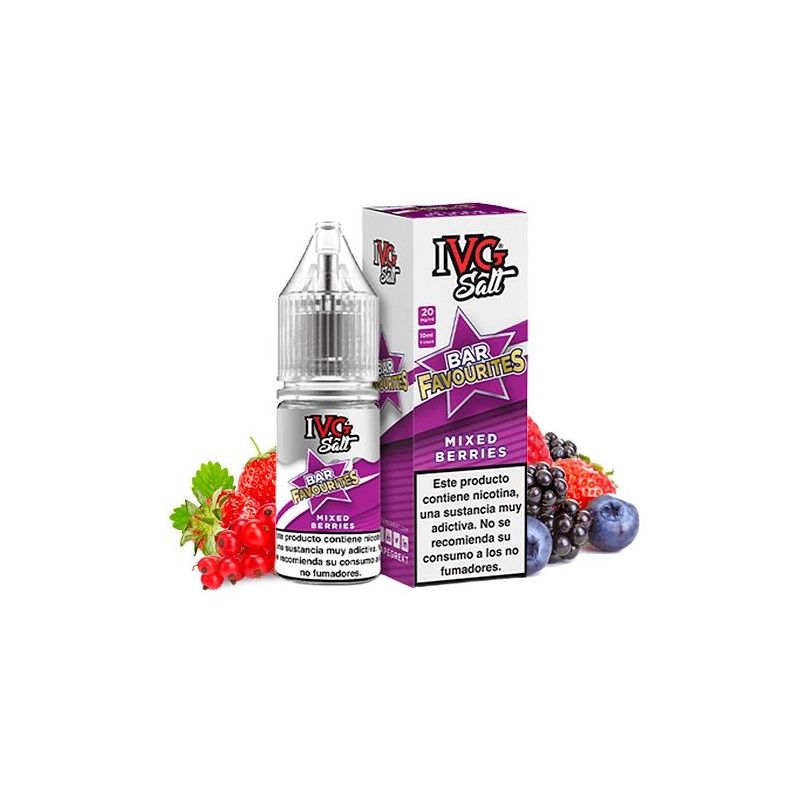Liquid IVG Favourite Bar Salts - Baies Mixtes 20mg 10ml | Bigvapoteur