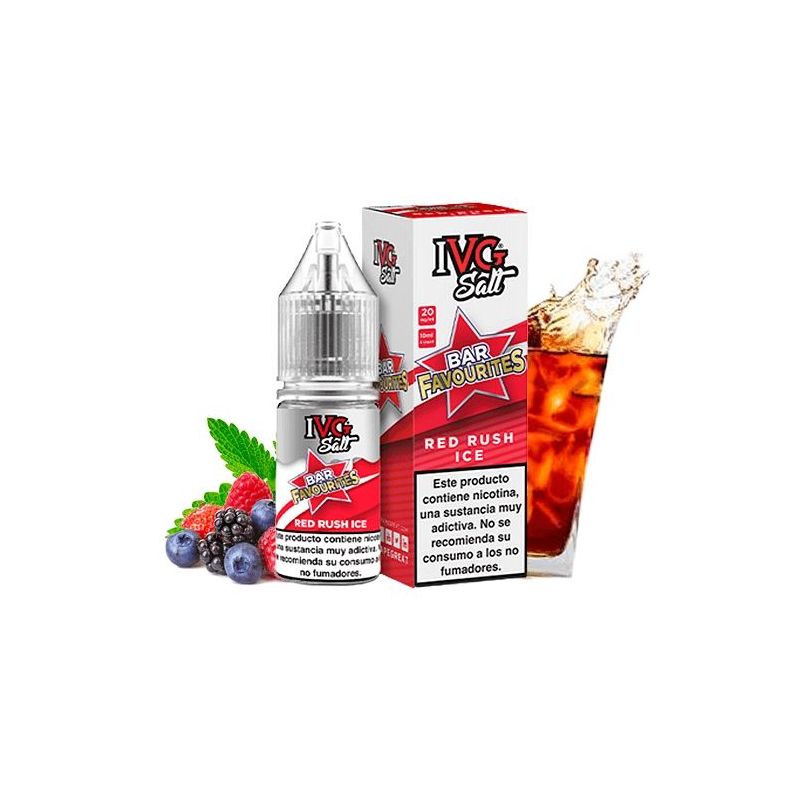 Liquid IVG Favourite Bar Salts - Red Rush Ice 20mg 10ml | Bigvapoteur