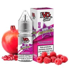 Liquid IVG Favourite Bar Salts – Framboise Grenade Acidulée 20mg 10ml | Bigvapoteur