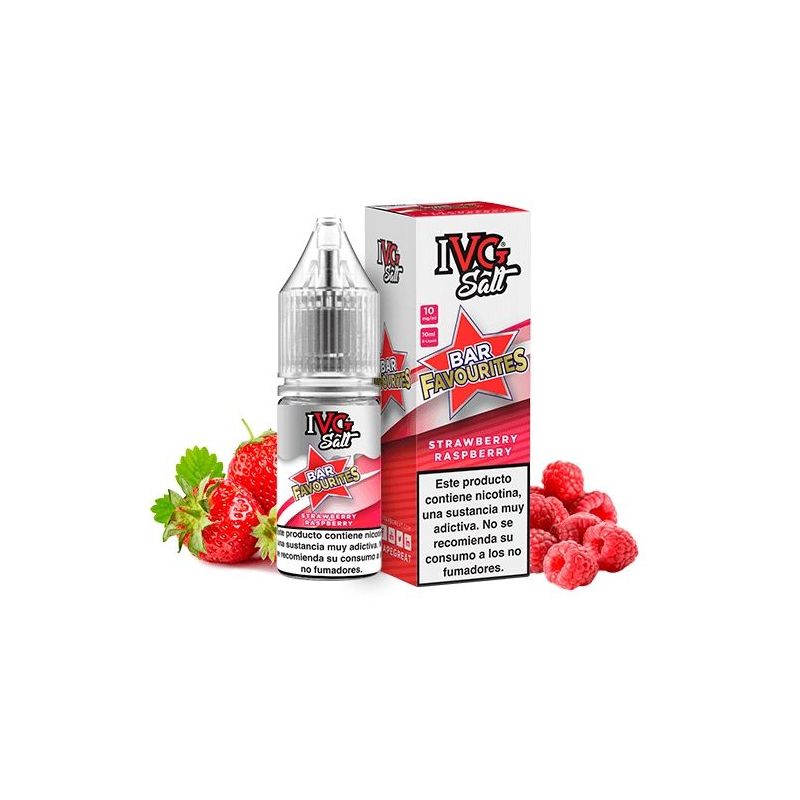 Liquid IVG Favourite Bar Salts - Truskawka Malina 20mg 10ml | Bigvapoteur