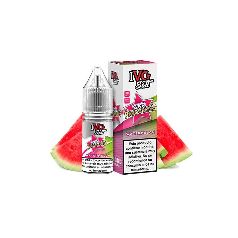 Liquid IVG Favourite Bar Salts - Pastèque 20mg 10ml | Bigvapoteur