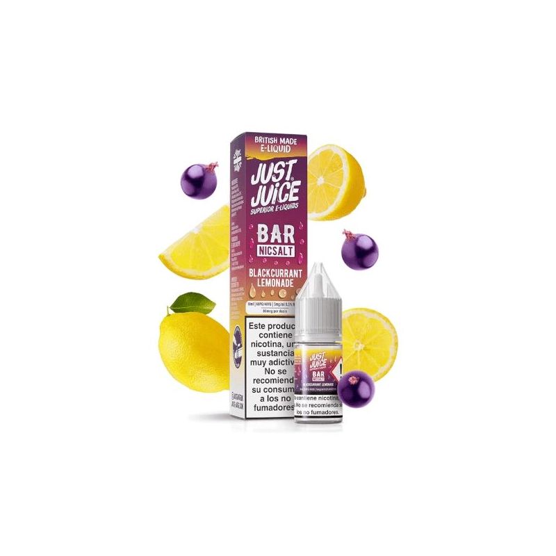 Liquid Just Juice Bar Salts - Blackcurrant Lemonade 20mg 10ml | Bigvapoteur